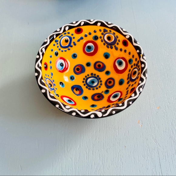 Bundle of 3 Handmade Evil Eye Protection Bowls - Picture 14 of 16